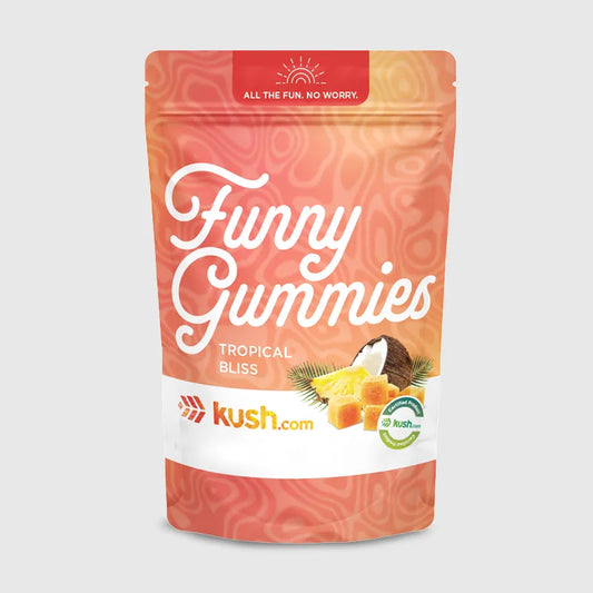 Kush.com – Funny Gummies – Tropical Bliss 20 PK