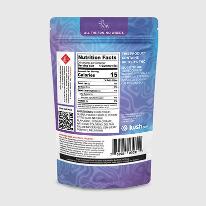 Kush.com – Slumber Party – Midnight Blue Raspberry 20 PK